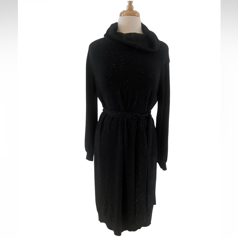 Beautiful, Classy Black Sweater Dress by Dropstitch NWT Size M